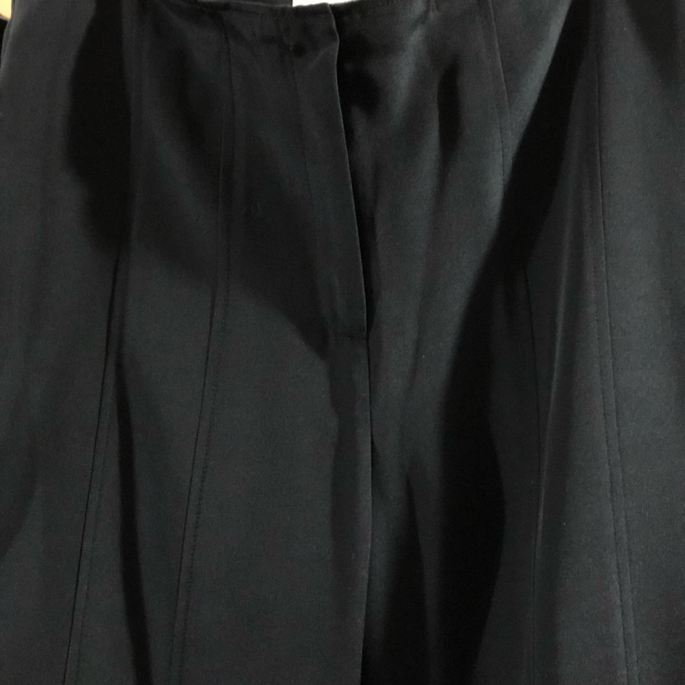 Doncaster silk black slacks